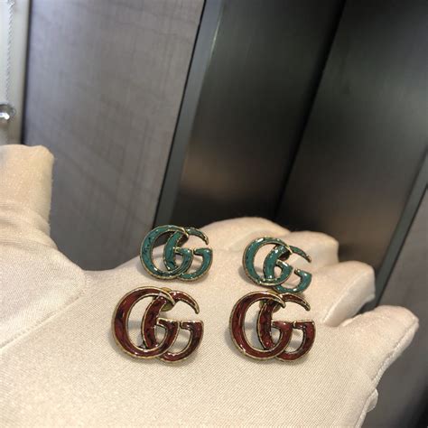 gucci earrings replica|gucci earrings interlocking.